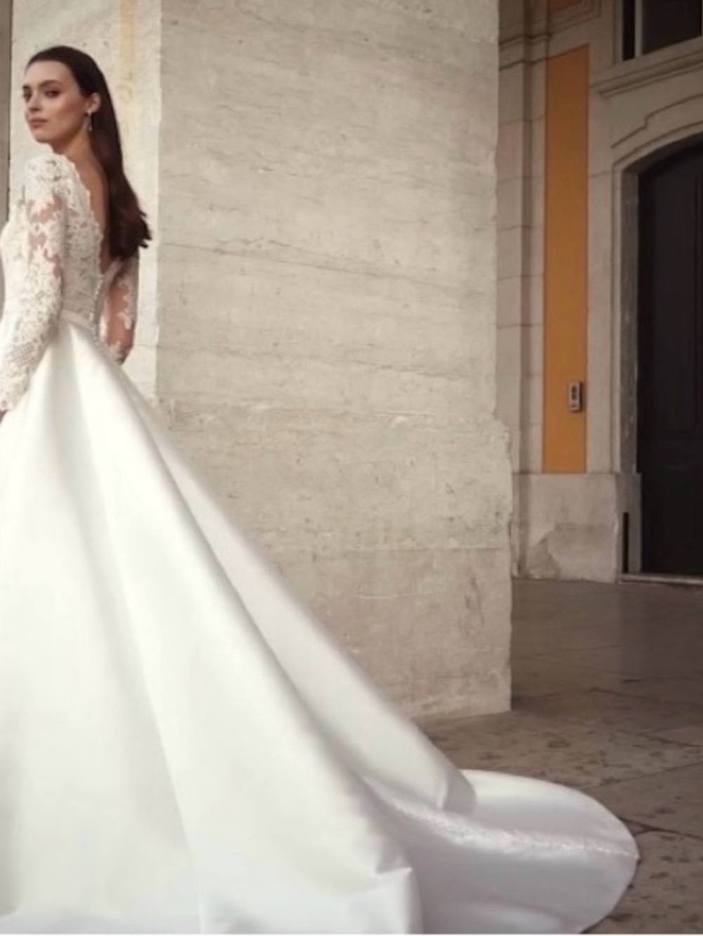 Eyelash Lace Wedding Dress